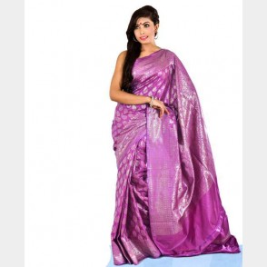 Silk Katan Sharee from Tangail with blouse piece